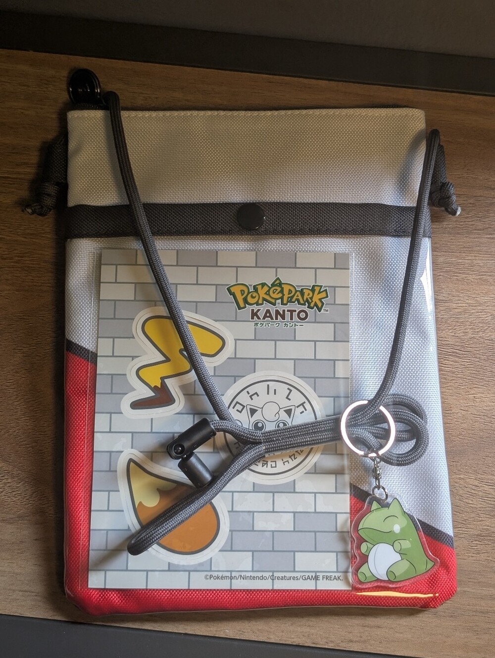 Pokemon PokéPark KANTO Elite Trainer Pouch with Sticker Japan NEW USA